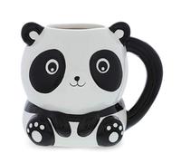 MUGNIV Novelty Panda Mug - Cute Coffee Mugs for Women and Funny Coffee Mug for Men, Cool Ceramic Animal Coffee Mug Gift for Hot and Cold Drinks - 17 oz.