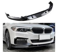 MUGONGWEI Car Front Bumper Splitter for BMW 5 Series G30 M Sport 2018 2019 2020, Front Lip Splitter Diffuser Protector Body Kit Spoiler Anti-Collision Accessories,Carbon Fiber Look