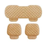 MUGONGWEI Car Seat Cushion,Car Seat Cover - for Ford Tourneo Courier Anti-Slip Soft Breathable Scratch Resistant Front Cars Seat Covers Protector Mat,Beige