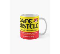 Mugs 11oz Café bustelo Coffee Ceramic Mug Funny Anniversary Novelty Christmas Gift