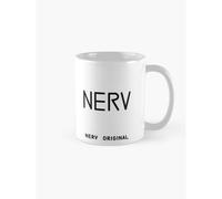 Mugs 11oz Evangelion Mug Screen Replica - Nerv Original Coffee Ceramic Mug Funny Anniversary Novelty Christmas Gift