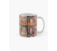 Mugs 11oz LINDSAY LOHAN MUGSHOTS Coffee Ceramic Mug Funny Anniversary Novelty Christmas Gift