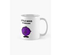 Mugs 11oz Little Miss Stubborn Coffee Ceramic Mug Funny Anniversary Novelty Christmas Gift