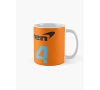 Mugs 11oz McLaren F1 2022 - Lando Norris #4 Coffee Ceramic Mug Funny Anniversary Novelty Christmas Gift
