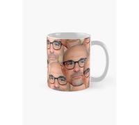 Mugs 11oz Stanley Tucci head design Coffee Ceramic Mug Funny Anniversary Novelty Christmas Gift