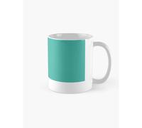 Mugs 11oz turquoise pantone Coffee Ceramic Mug Funny Anniversary Novelty Christmas Gift