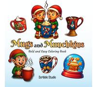 Mugs and Munchkins: Bold and Easy Coloring Book