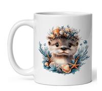 Mugs Beaver 330Ml Cups Novelty Classic Tea Mug for Latte Café Kitchen