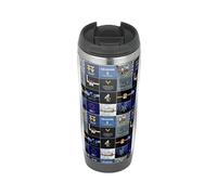 Mugs Classic British Television Networks - Travel, Thermal Insulated Cup for Hot and Cold Beverages Drinks