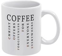 Mugs Faith Believer Psalm 46 10 Scripture Sacred Text Cup Sibling 2 PCS | Novelty Coffee Cups Funny Tea Cup Colleague Camping