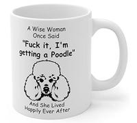 Mugs Standard Poodle Dog Mom 330Ml Cups Unique Porcelain Coffee Cups for Syrup Men Hot Chocolate