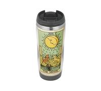 Mugs The Moon Tarot - Travel, Thermal Insulated Cup for Hot and Cold Beverages Drinks