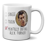Mugtime TM - Alex Turner Mug Mentally Dating Coffee Cup Tea Funny Ceramic 11oz 320ml
