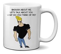Mugtime (TM) - Johnny Bravo Quote Mug - Funny Tea Coffee Mug Ceramic 330ml 11oz Mug Cup