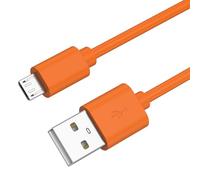 Mugust Micro USB Charger Cable for JBL Flip 4 3 2, Charge 3 2Plus, Pulse 2 3, Clip, Clip Plus, Xtreme, JBL Go 2 Bluetooth Speaker Charging Cord Cable-3.3ft (Orange)