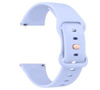 Mugust Straps Compatible for Samsung Galaxy Watch 3 41mm 42mm/Samsung Galaxy Watch Active 2 40mm 44mm/Samsung Gear Sport, 20mm Soft Watch Replacement for Samsung Galaxy Watch 3 41mm (20mm, Nude Blue)
