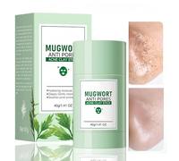 Mugwort Clay Mask Stick - Face Masks Skincare for Pores, Oil Control & Deep Cleanse - Pore Remover & Cleaner with Green Tea Extract & Charcoal - Gentle, Natural Face Masks Beauty for All Skin Types
