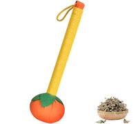 Mugwort Hammer, Wormwood Lymphatic Massage Hammer, Manual Back Massage Stick, Long Size Handheld Back Massager, Back Pain Relief, Whole Body Sore Muscles Relax Health Gifts(Orange)
