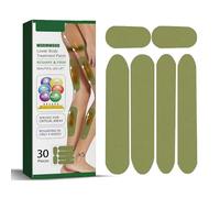 Mugwort Leg Patches, Leg Firming Patches, Thigh Lifting Tape Shaping Slimming Stickers, Easy to Use, for Leg Shaping and Tightening, Botanical Essence for All Body Types, Pack of 30