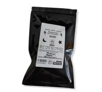 Mugwort Loose Leaf Herbal Tea - Artemisia Vulgaris - Unrefined Raw Dried Lush Fine Botanicals - Reusable Keep Fresh Ziplock - Loose Leaf - 30g