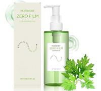 Mugwort Zero Film Cleansing Oil, Daily Makeup Blackhead Removal No pore clogging Korean skincare double cleansing foam For Sensitive Skin 100ml (1)
