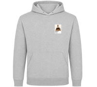 Muhammad Ali 2 Boxing Icon Frame Men's Hoodie - Gray / 4XL
