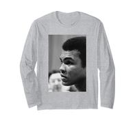 Muhammad Ali At Caesars Palace For Joe Bugner Boxing Match Long Sleeve T-Shirt