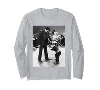 Muhammad Ali Boxer Fights Actor Kenny Baker 1979 Long Sleeve T-Shirt
