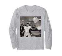 Muhammad Ali Cassius Clay Boxing Legend In Training 1966 Long Sleeve T-Shirt