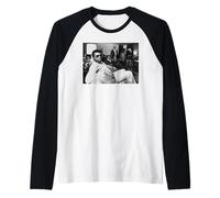 Muhammad Ali Champion Boxer With His Entourage 1978 Raglan Baseball Tee