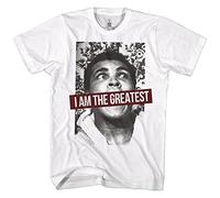 Muhammad Ali - Mens I Am The Greatest T-Shirt, XX-Large, White