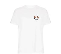 Muhammad Ali Punch Badge Men's T-Shirt - White / 2XL