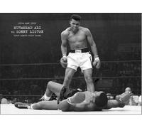 Muhammad Ali Vs Sonny Liston - First Minute First Round Landscape Maxi Poster 91.5 x 61cm