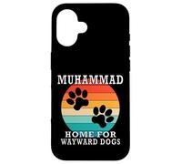 Muhammad Home For Wayward Dogs Family Name Case for iPhone 16