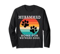Muhammad Home for Wayward Dogs Family Name Long Sleeve T-Shirt