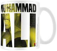 Muhammed Ali Text Ceramic Mug, Multi-Colour, 7.9 x 11 x 9.3 cm
