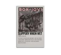 MUHDENG Bon Jovi Poster Room Decor Artistic Poster for Bedroom Living Room Walls Aesthetic Poster 12x18inch(30x45cm) Unframe-style