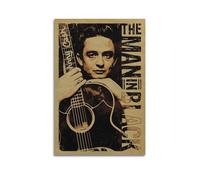 MUHDENG Johnny Cash Poster Room Decor Artistic Poster for Bedroom Living Room Walls Aesthetic Poster 16x24inch(40x60cm) Unframe-style