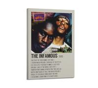 MUHDENG Mobb Deep Poster Room Decor Artistic Poster for Bedroom Living Room Walls Aesthetic Poster 08x12inch(20x30cm) Frame-style