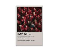 MUHDENG Money Heist Poster Room Decor Artistic Poster for Bedroom Living Room Walls Aesthetic Poster 12x18inch(30x45cm) Unframe-style