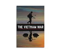 MUHDENG The Vietnam War Poster Room Decor Artistic Poster for Bedroom Living Room Walls Aesthetic Poster 24x36inch(60x90cm) Unframe-style