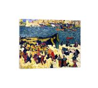 MUHJDYC Louis Valtat Famous Paintings Wall Art Poster-Reproduction on Canvas-Landscape Picture for Living Room Home Decor(Port 2) 60x70cm Wrapped Canvas