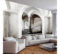 Muholin Vintage Space Cement 3D Wallpaper Home Interior Decoration Wall Paper Designs for Bedroom Living Room Custom Any Size Murals 400cm(W)×280cm(H)