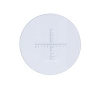 MUHWA 0.1mm High Precision Ocular Micrometer Microscope Micrometer 20.4mm Eyepiece Micrometer for OLYMP*S Microscope