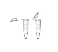 MUHWA 1000PCS Polypropylene Graduated Microcentrifuge Tube with Snap Cap, 0.5ml Capacity Microtubes (Clear)