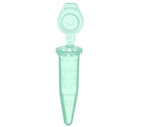 MUHWA 1000PCS Polypropylene Graduated Microcentrifuge Tube with Snap Cap, 0.5ml Capacity Microtubes (Green)