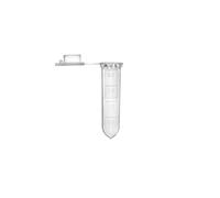 MUHWA 2ml Microcentrifuge Tubes, 500pcs Graduated Micro Test Tubes with Snap Cap, Rounded Microtube Sample Vial for Laboratory (Clear)