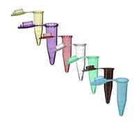 MUHWA 300 PCS Polypropylene Graduated Microcentrifuge Tubes with Snap Cap, 1.5ML Micro Test Tubes Conical Microtube Sample Vial for Laboratory (Assorted Colors)