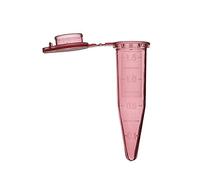 MUHWA 500 PCS Polypropylene Graduated Microcentrifuge Tubes with Snap Cap, 1.5ML Micro Test Tubes Conical Microtube Sample Vial for Laboratory (Red)