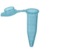MUHWA 500 PCS Polypropylene Graduated Microcentrifuge Tubes with Snap Cap, 1.5ML Micro Test Tubes Conical Microtube Sample Vial for Laboratory (Blue)